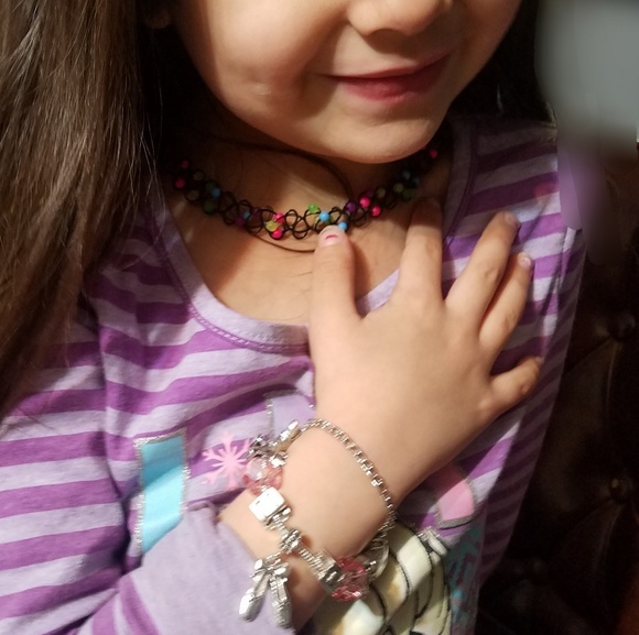 Ballerina Dancer Charm Bracelet Silver Plated - Picture 3 of 3